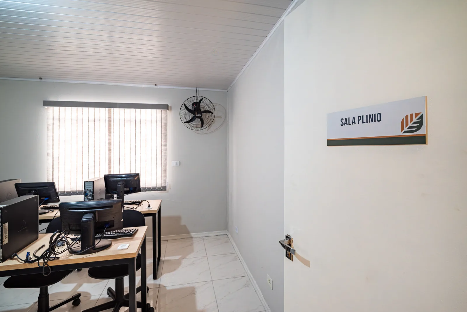 Sala Plínio, sala de aula do Polo Unicive Pinhais